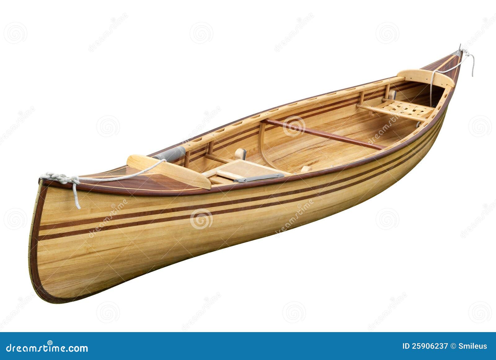 Small Rowing Boat On White Royalty Free Stock Photography 