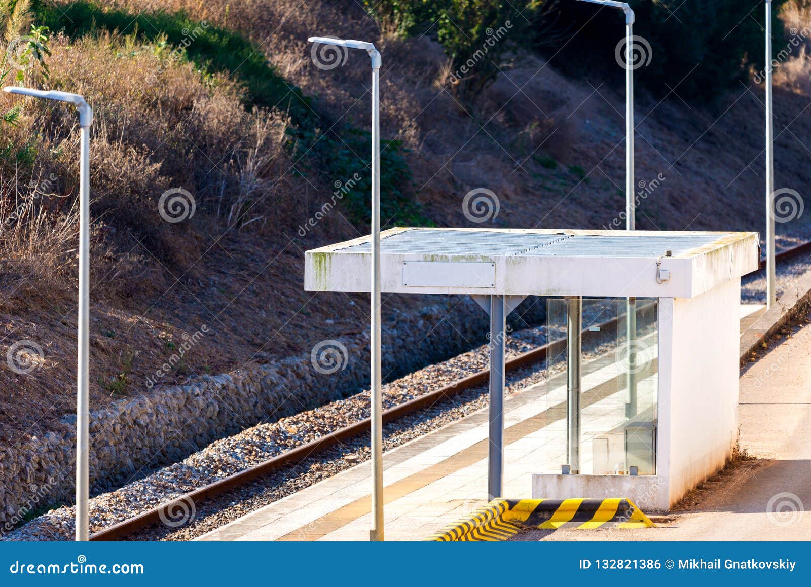 Tracks Of Car Stop And Reverse In The Snow Of An Alpine Slope. Royalty
