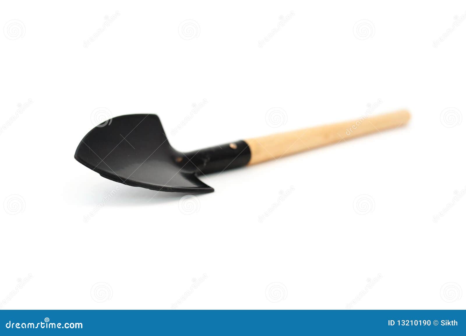 Small Shovel for Home Gardening Stock Photo Image of green