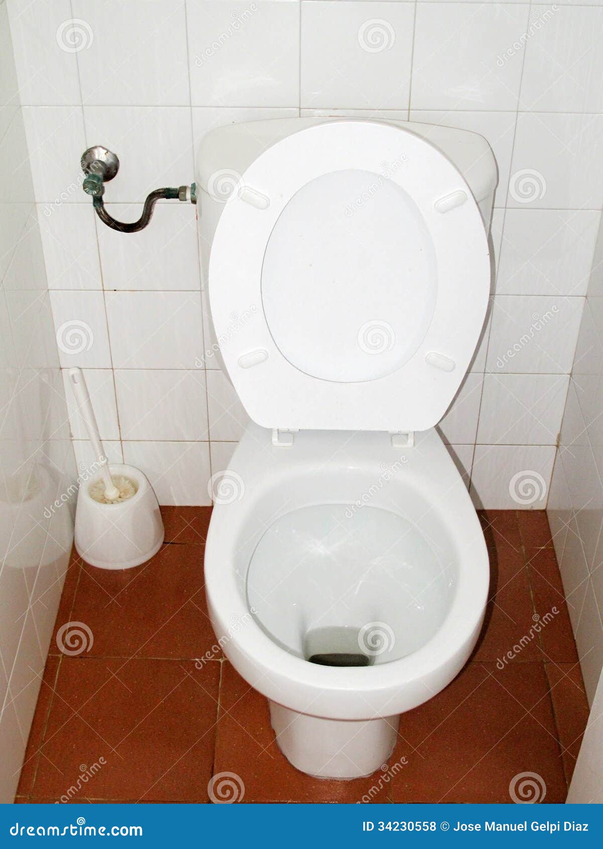 Small and simple toilet stock photo. Image of apartment 34230558