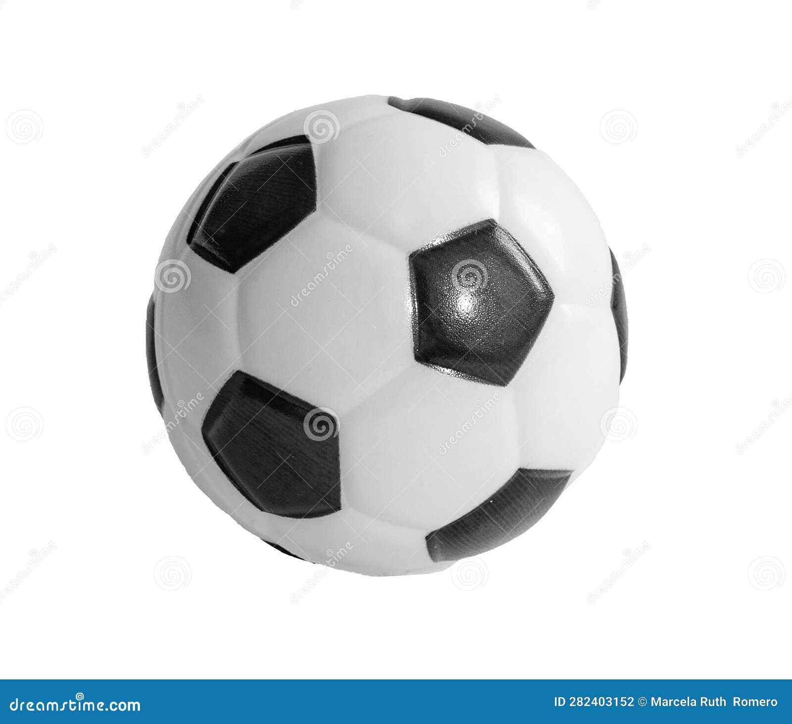Small Soccer Ball, Isolated on Blank Background Stock Photo Image of