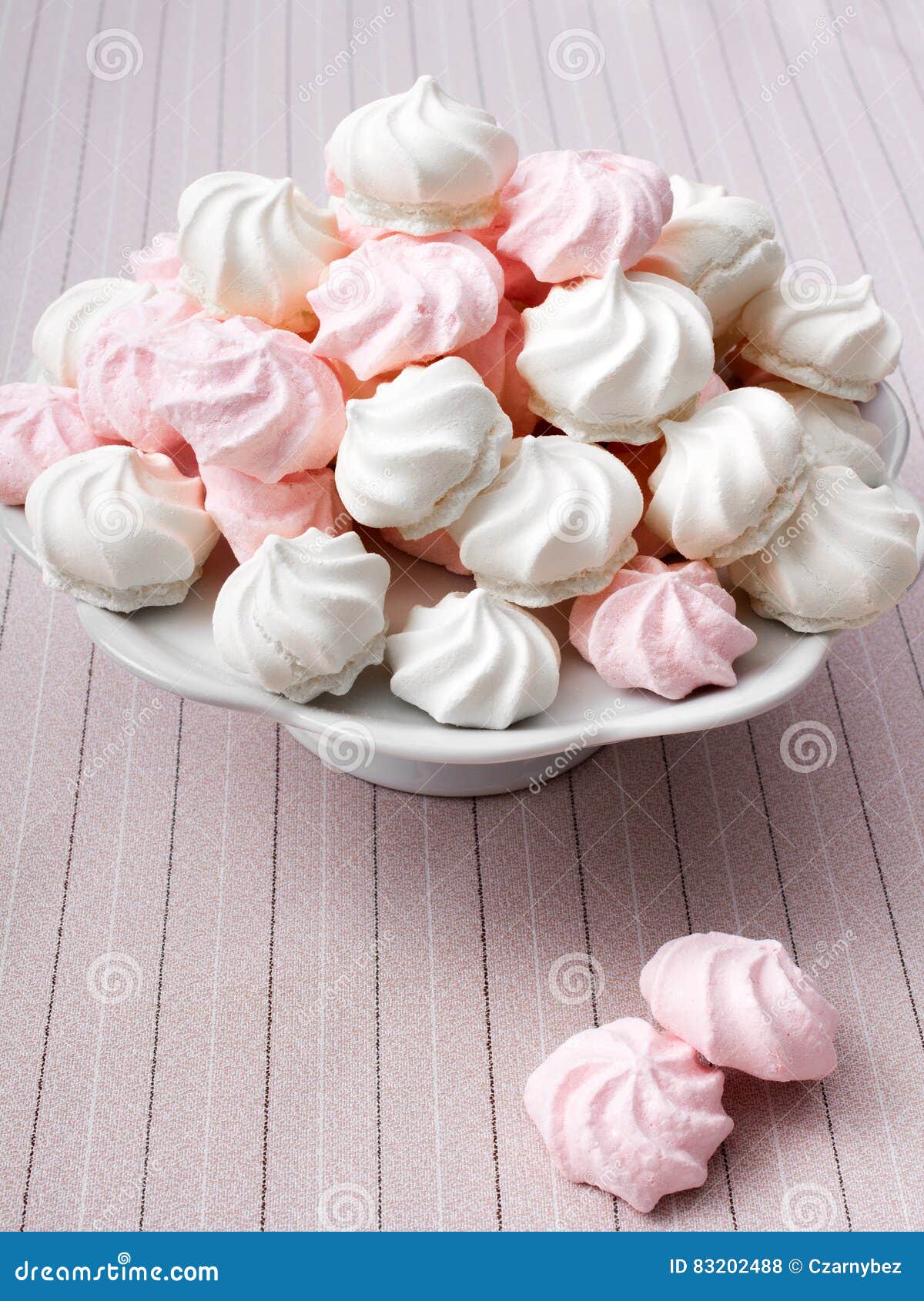 Small spiral meringues stock photo. Image of cookie, elegance 83202488