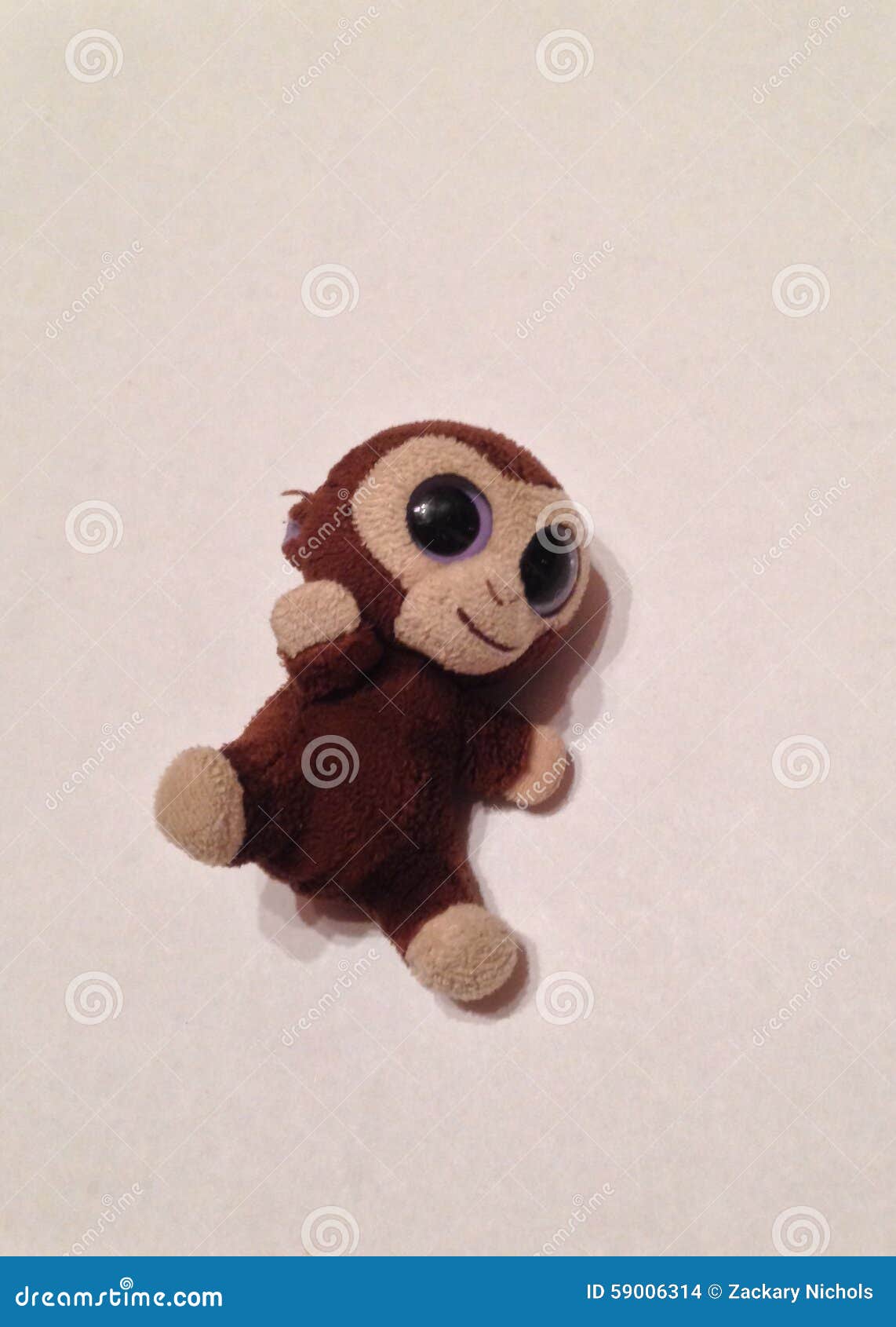 small stuffed monkey