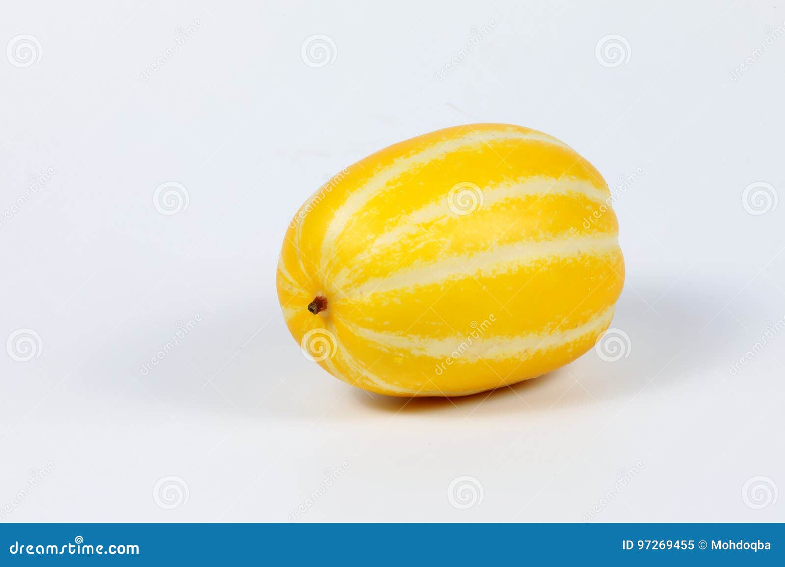 Small Sweet Yellow Melon stock image. Image of food, healthy 97269455