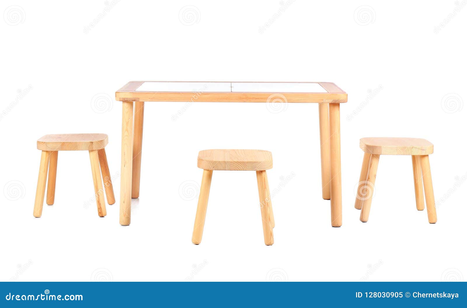 Small Table And Chairs For Little Kids Stock Image Image Of Furniture