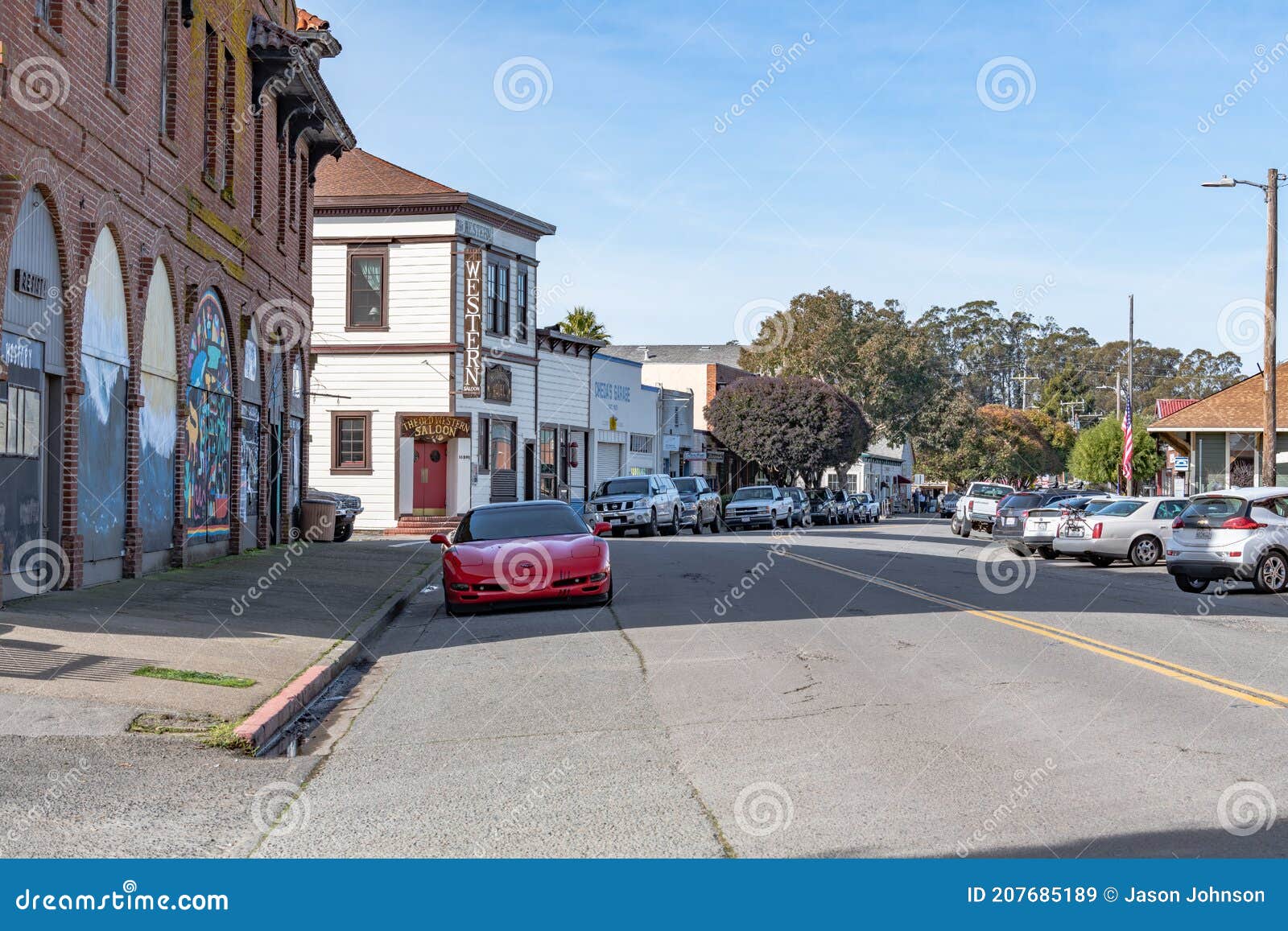 Point Reyes Station editorial stock image. Image of reyes 207685189