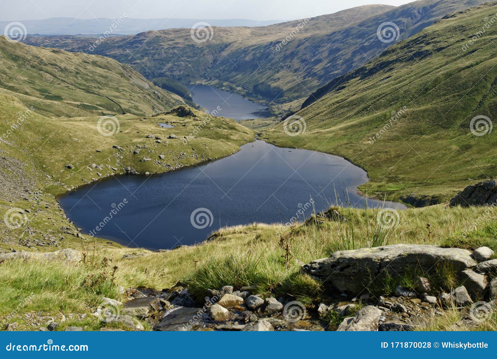 Small Water & Haweswater Stock Photo - Image of upland, valley: 171870028