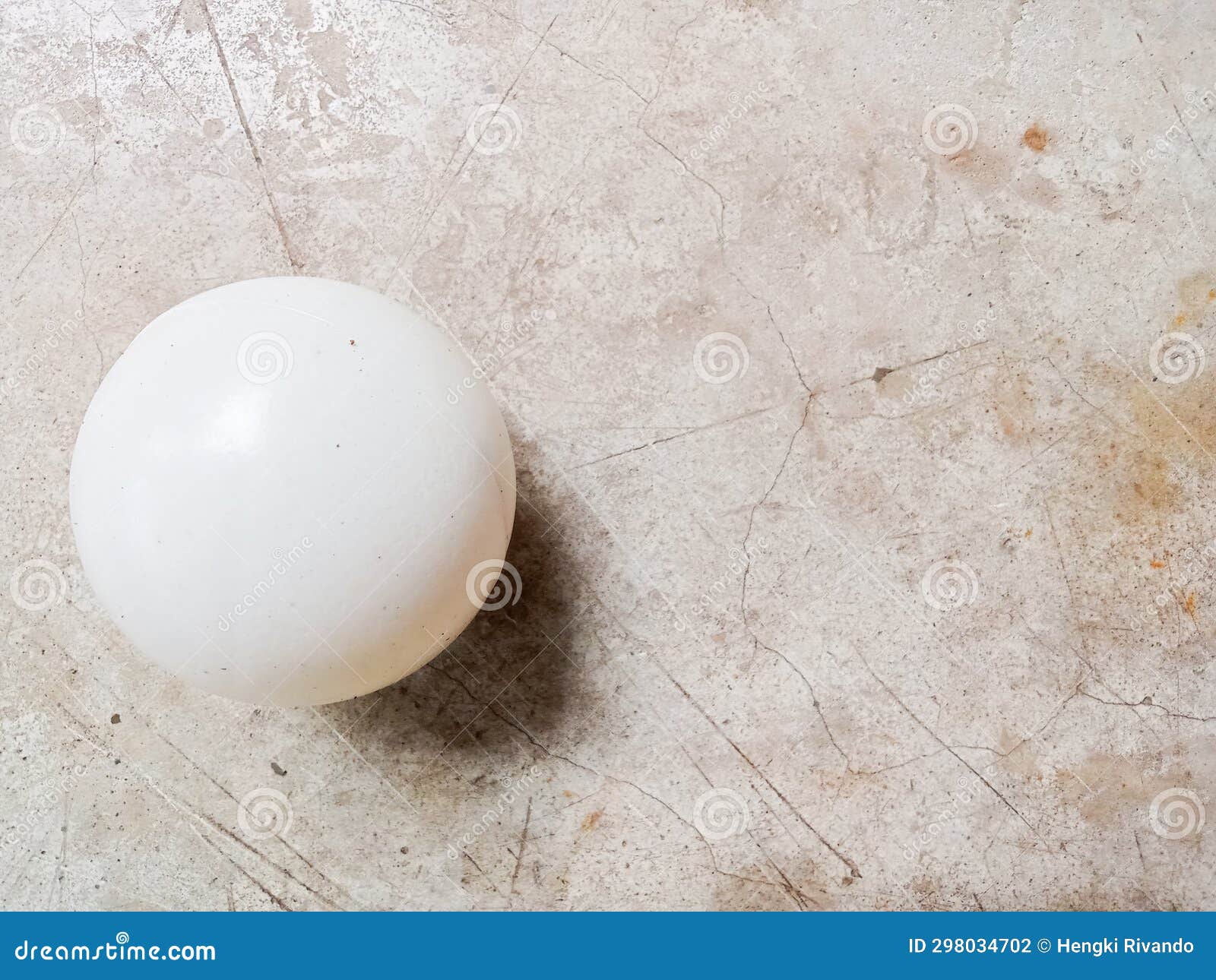 Small white plastic ball stock photo. Image of architecture 298034702