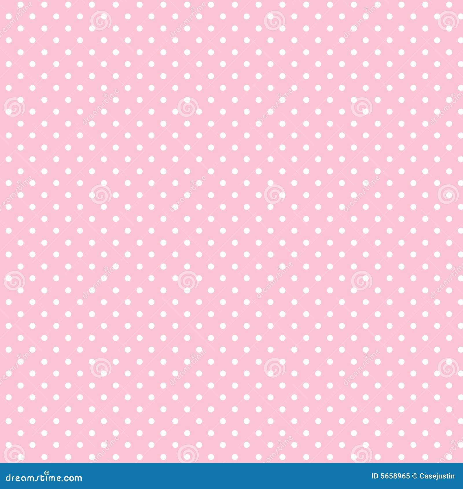 small white polka dots on pastel pink, seamless background