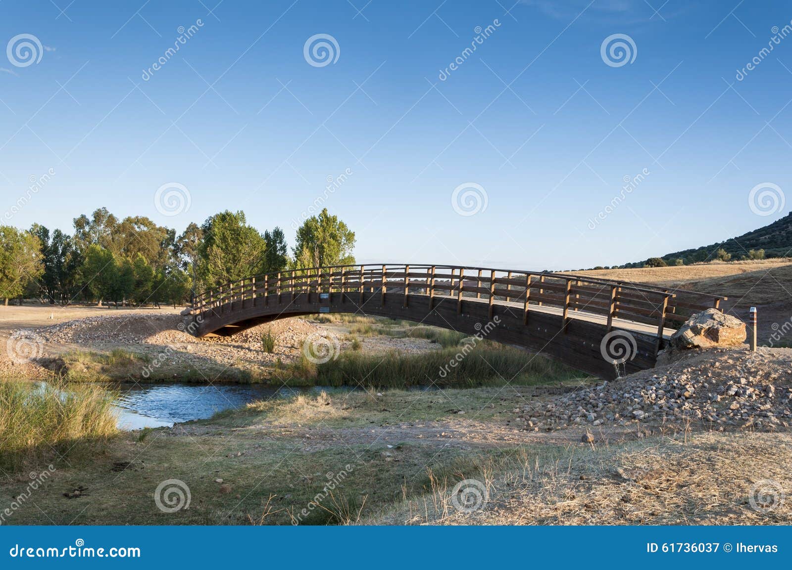 small wooden bridge