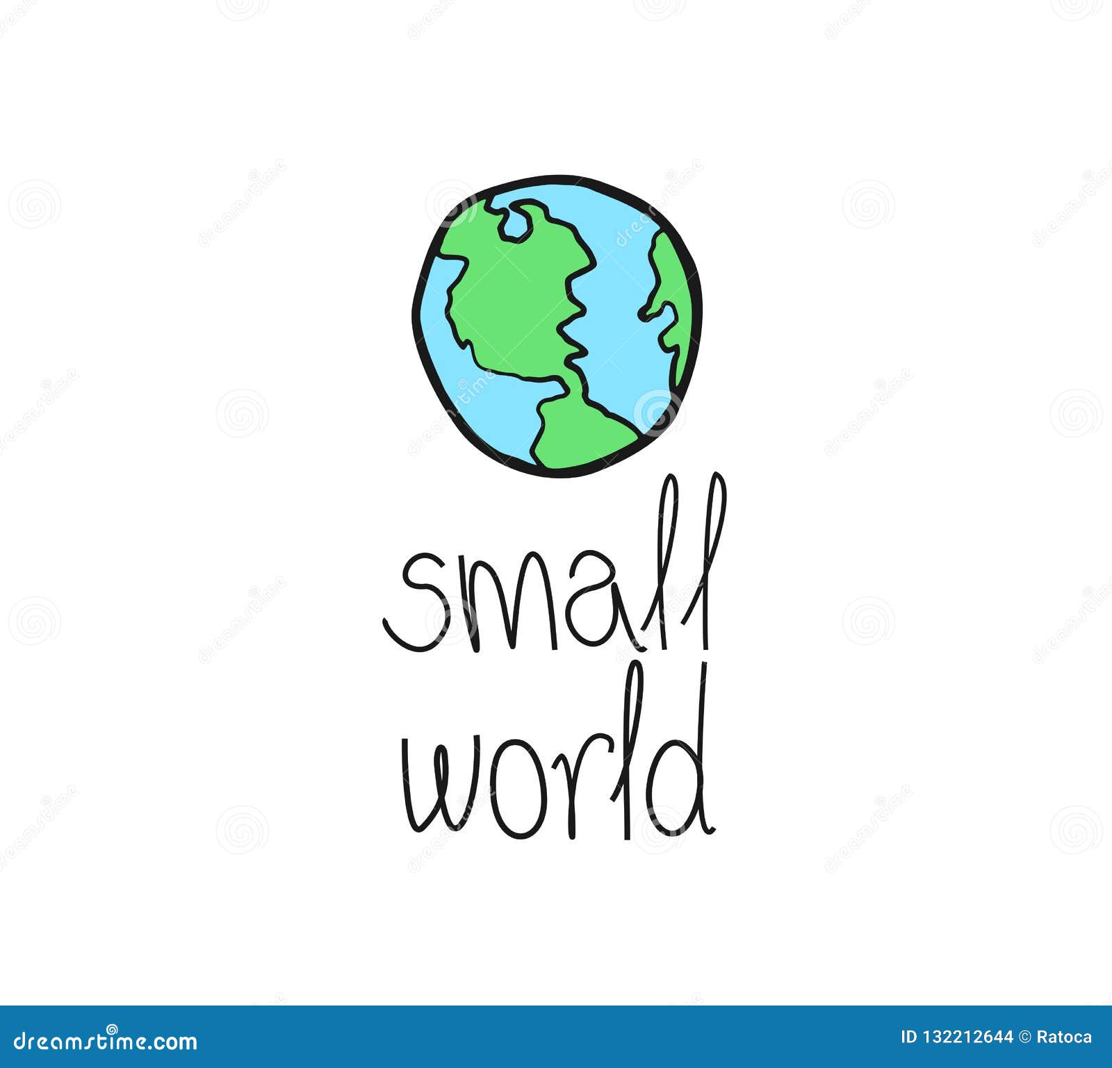 Small world symbol stock vector. Illustration of green 132212644