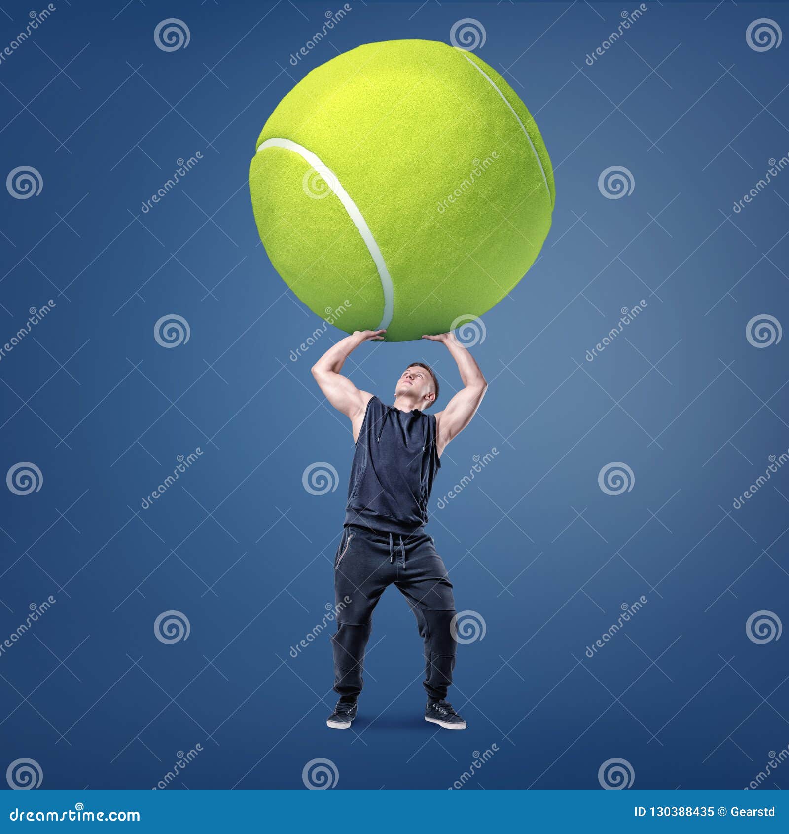 huge tennis ball