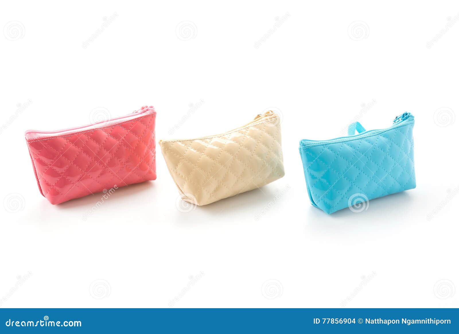 Small zip bag stock photo. Image of handbag, background 77856904