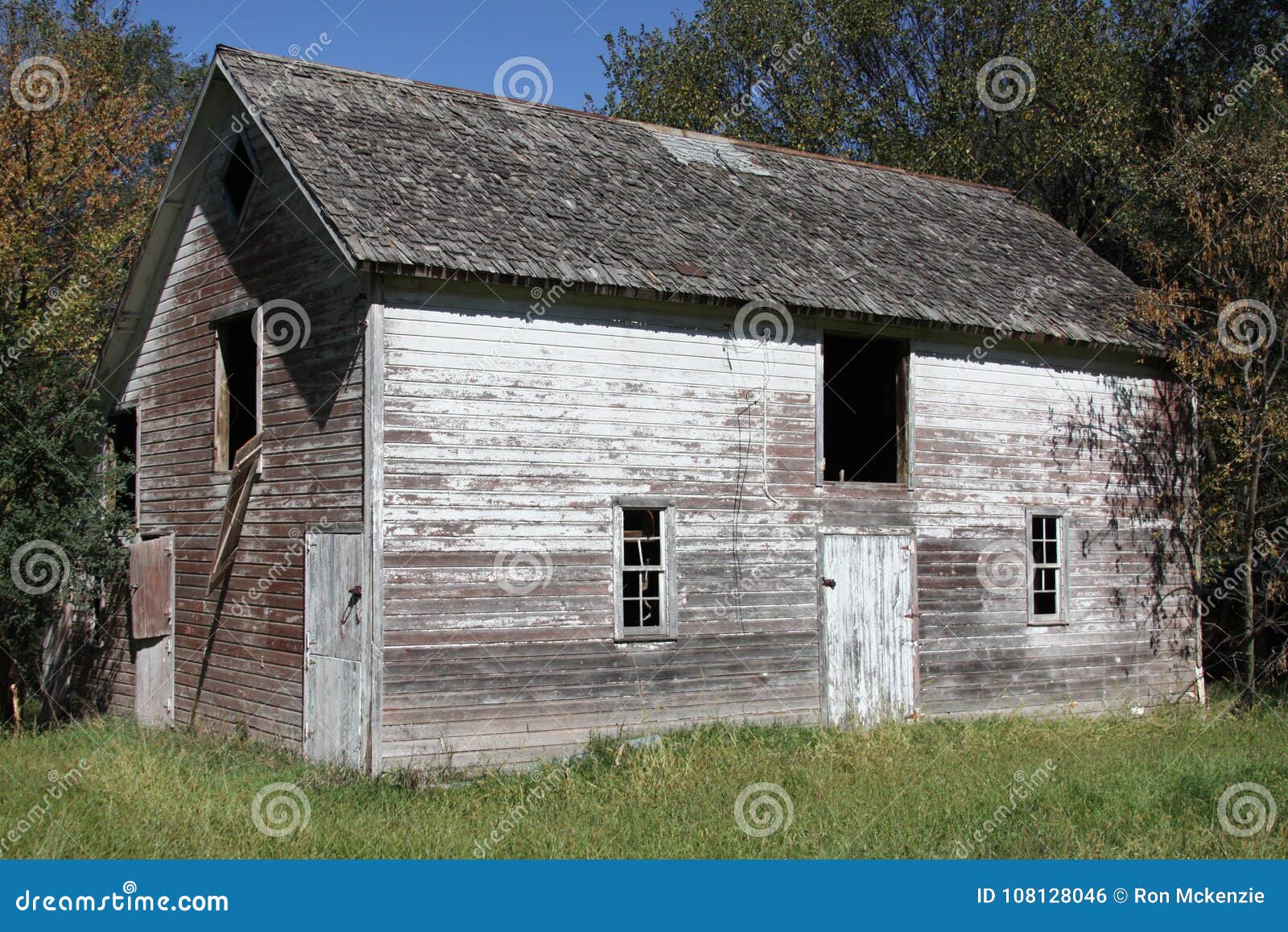 Smaller Barn Used Mostly For Storage Stock Photo Image Of Farm