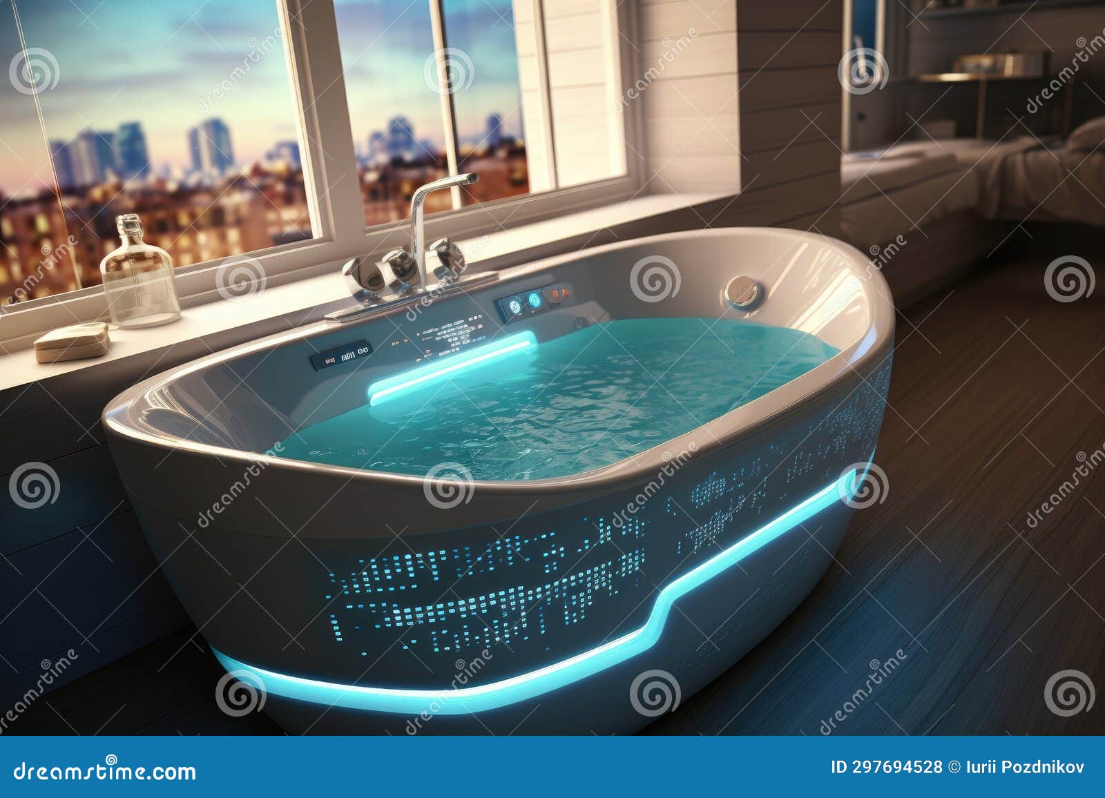 A Smart Bathtub that Automatically Fills and Regulates the Temperature