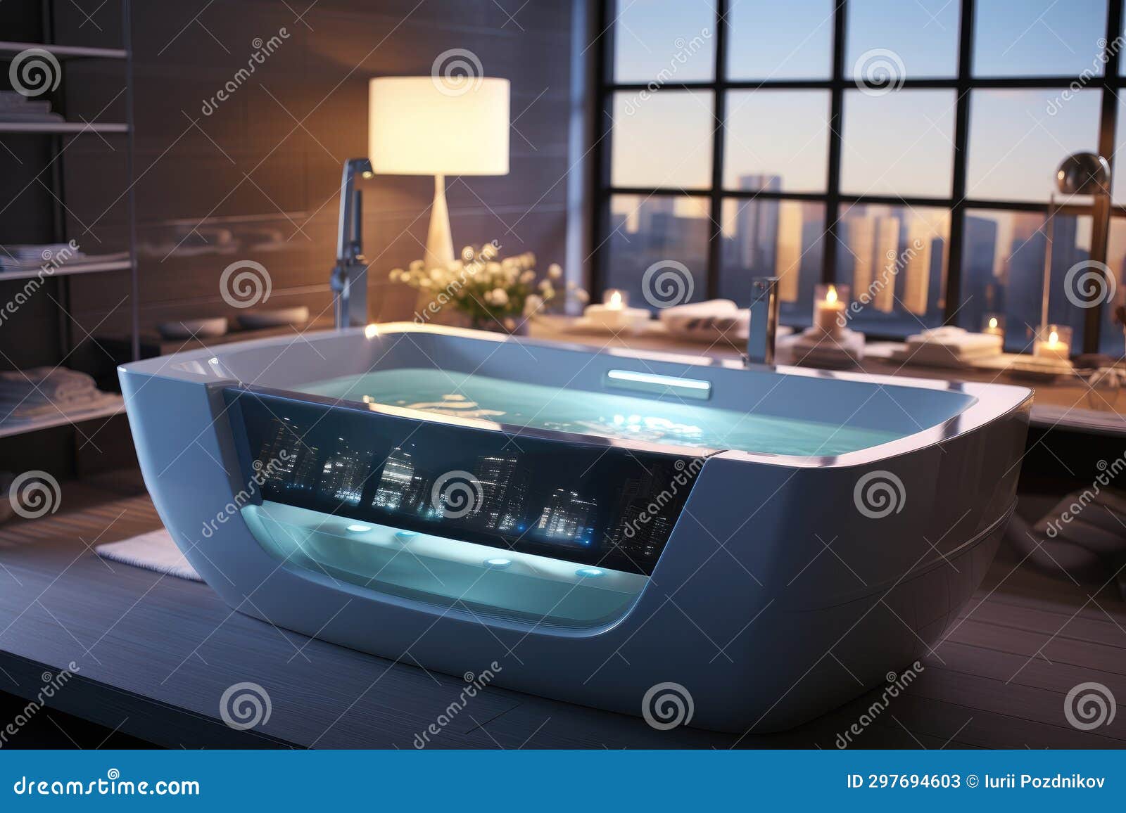 A Smart Bathtub that Automatically Fills and Regulates the Temperature