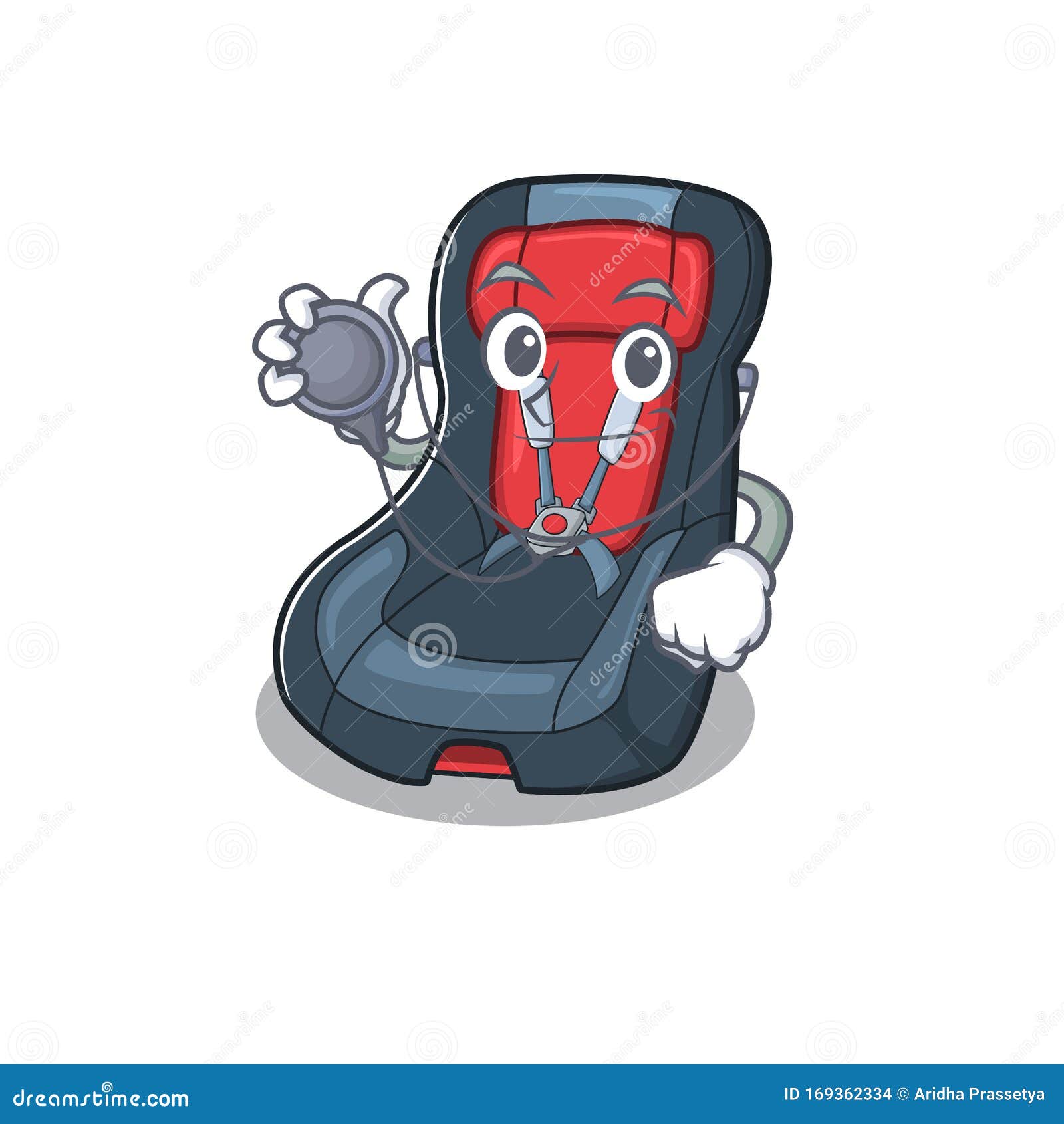 Smart and Cool Baby Car Seat Cartoon Character in a Doctor with Tools Stock  Vector - Illustration of infant, medical: 169362334