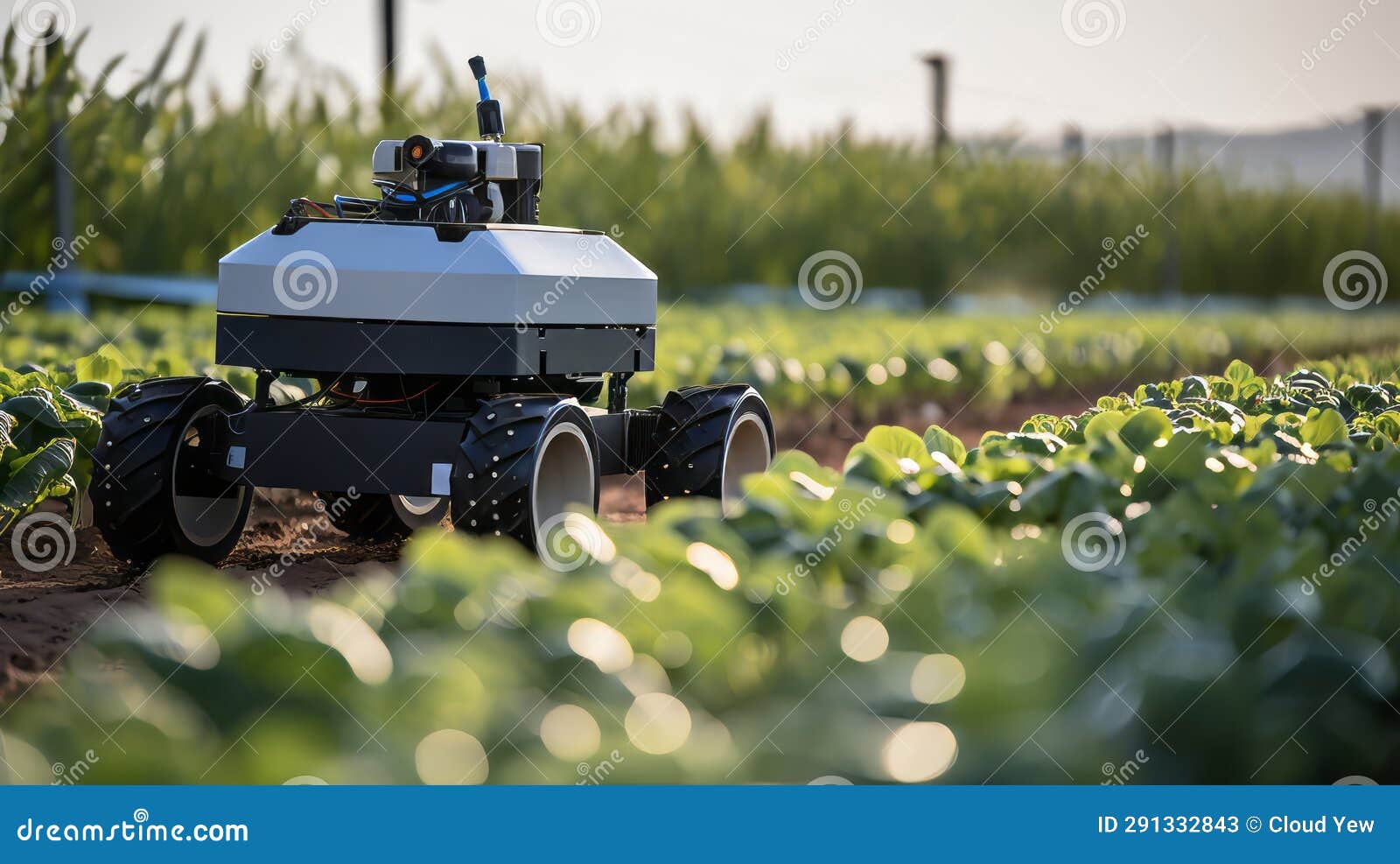 Smart Farming Robot with IoT Guidance Stock Illustration Circuit Diagram