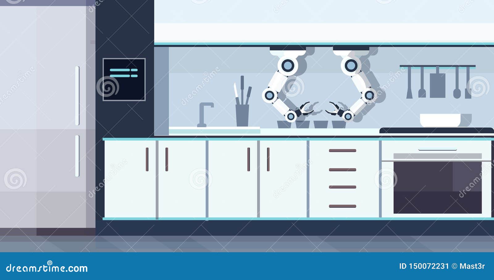 Smart Handy Chef Robot Assistant Automation Robotic Innovation