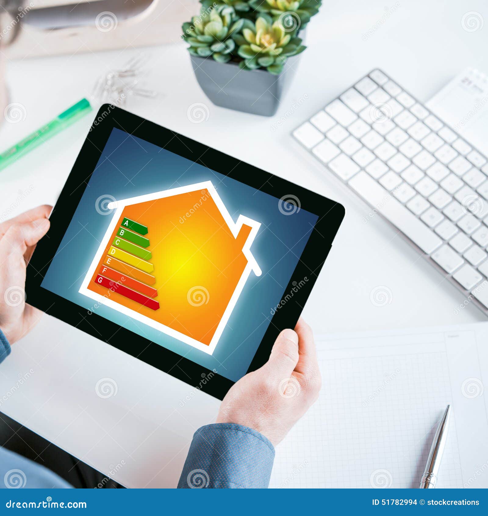 smart home online energy efficiency chart