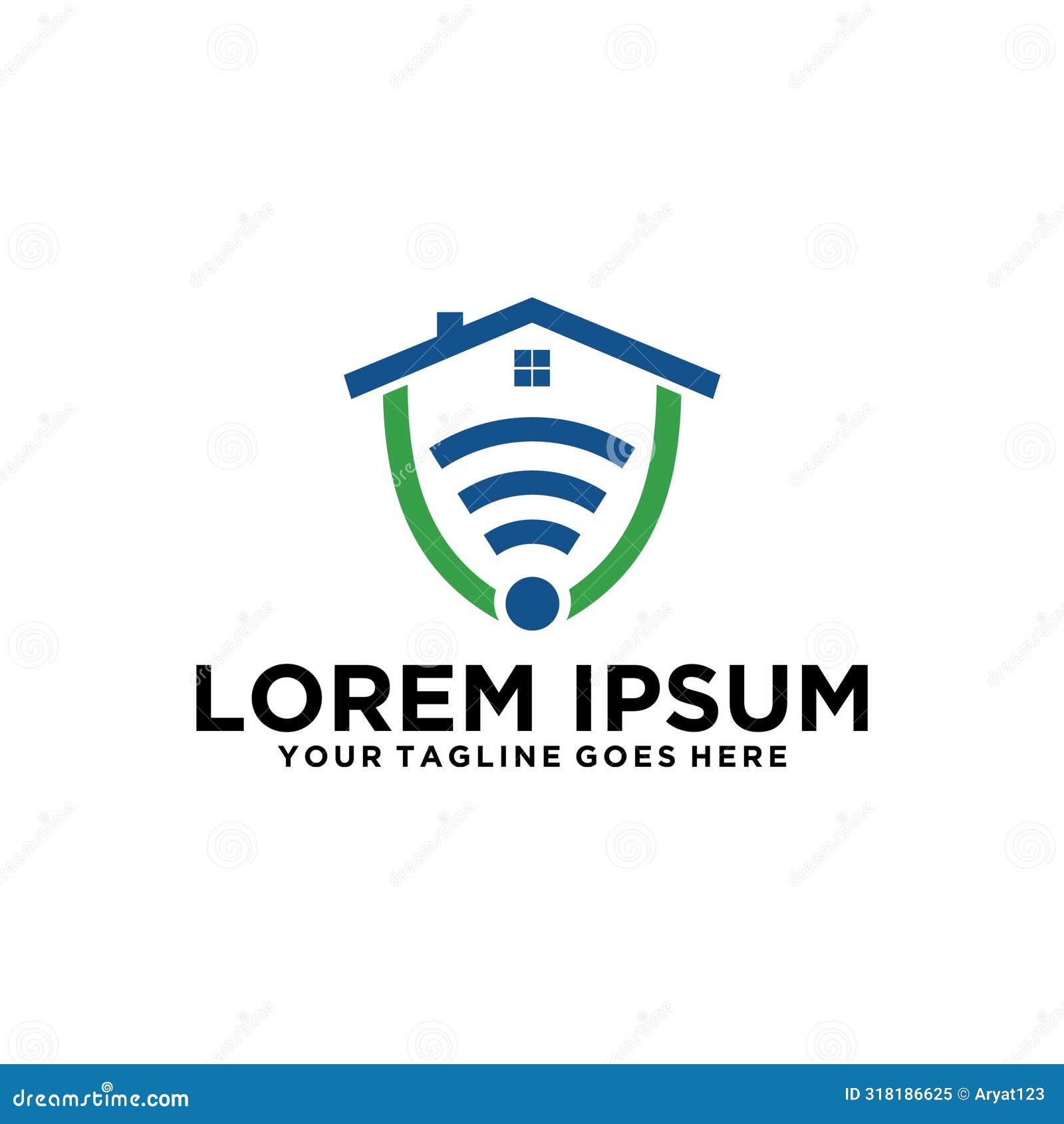 smart home security logo idea