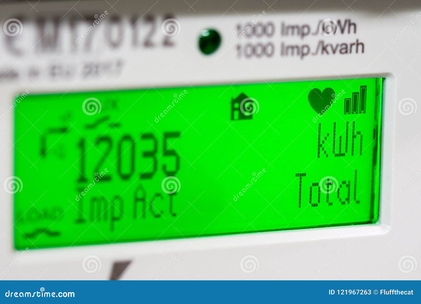 smart meter digital display