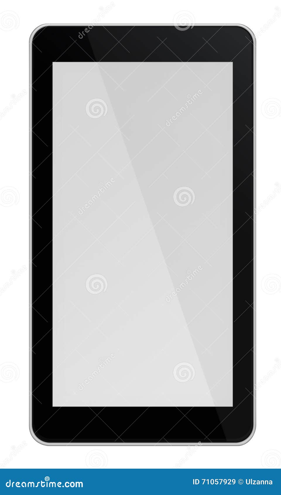 Smart Phone Isolated on White Background. Stock Illustration ...