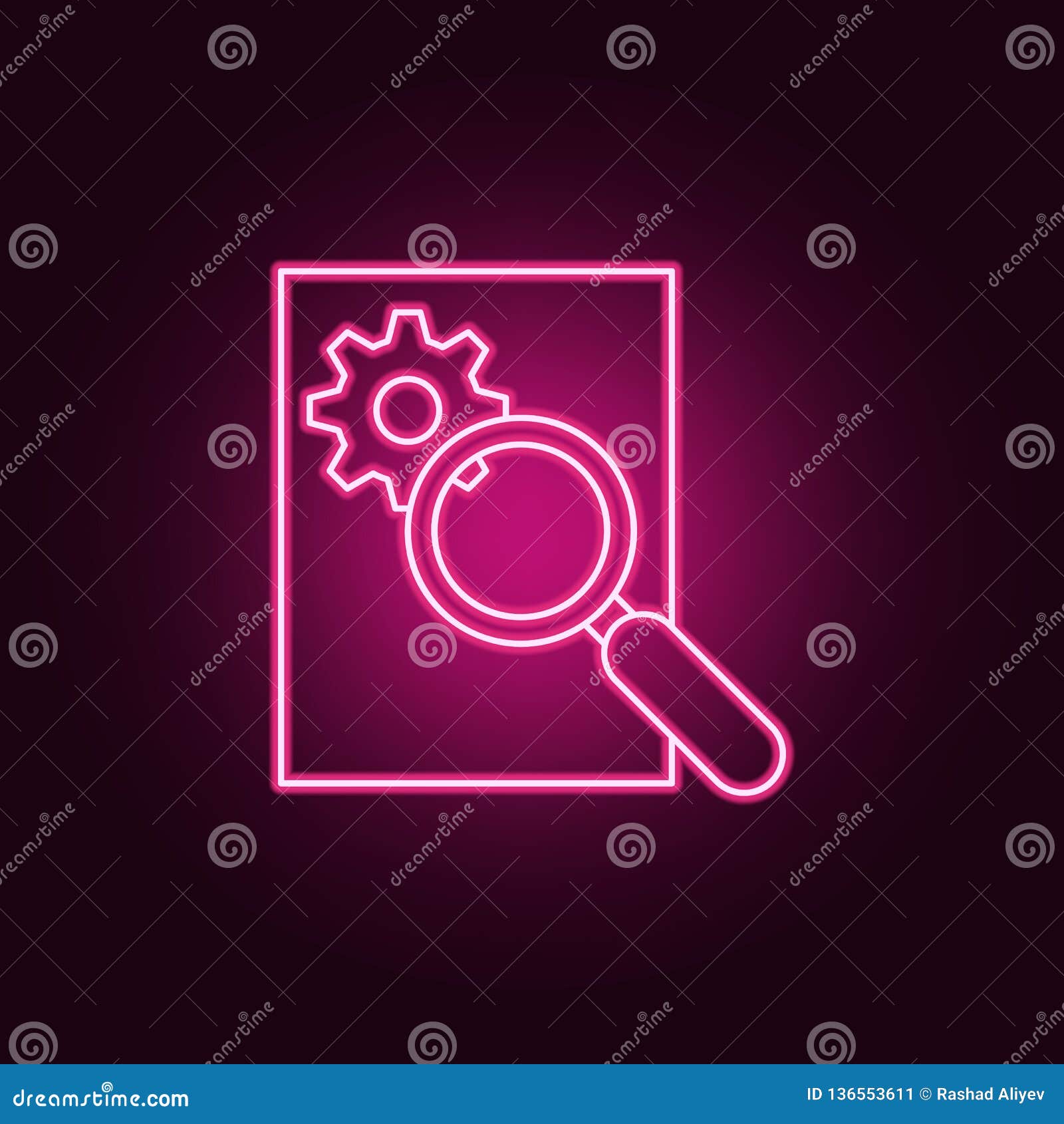 Get Glowing Neon Neon Internet Icon PNG