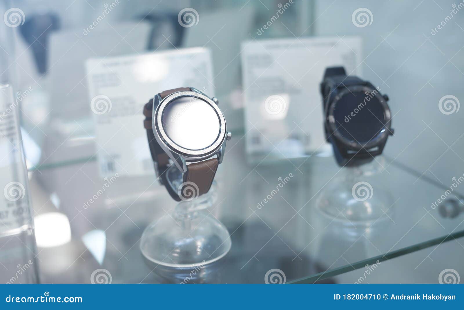 Smart Watch in Store. Personal Device Stock Photo Image of innovation