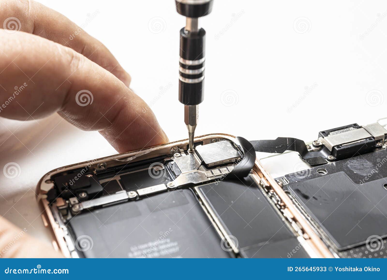 Smartphone Battery Replacement, Repair, LCD Panel Replacement Stock Image Image of data