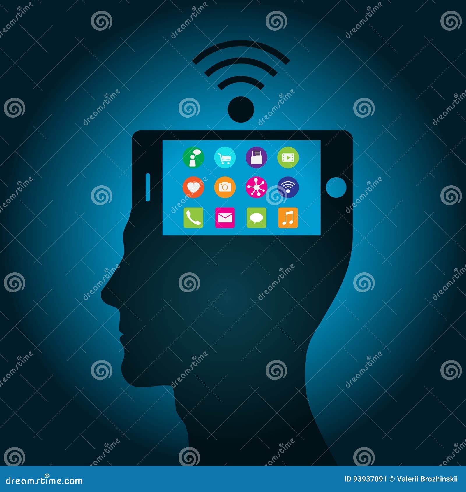 Smartphone Replaced Devices. Mobile Phone Multipurpose Functionality In