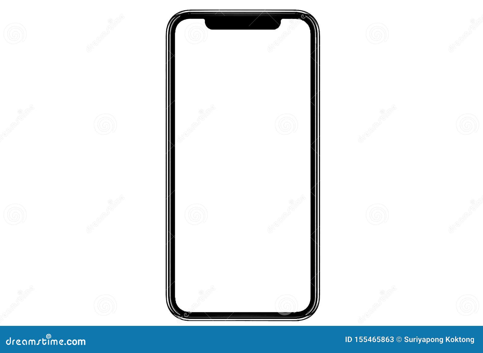 smartphone similar to iphone xs max with blank white screen for infographic global business marketing plan , mockup model similar