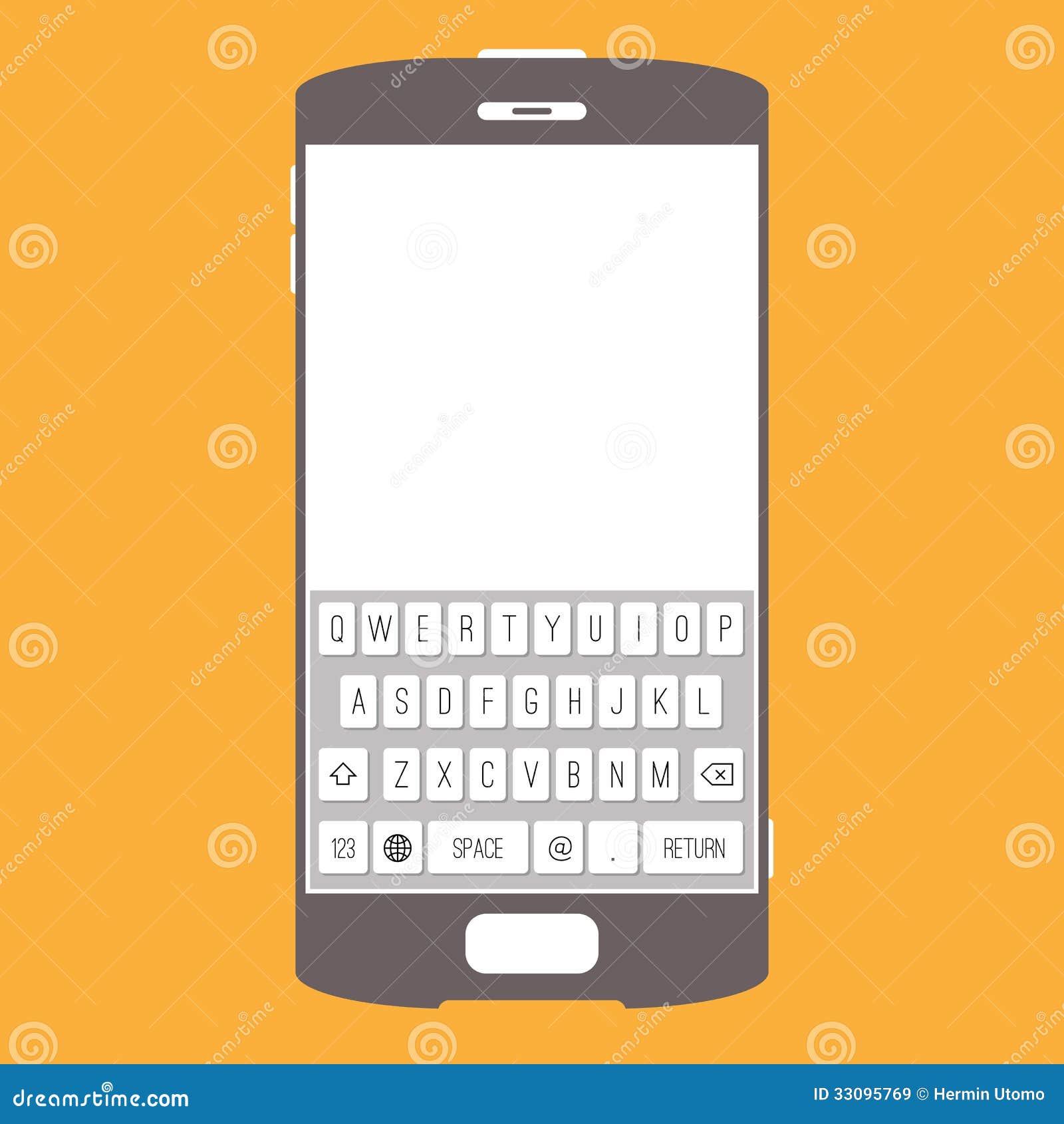 touch screen phone dail keypad layout