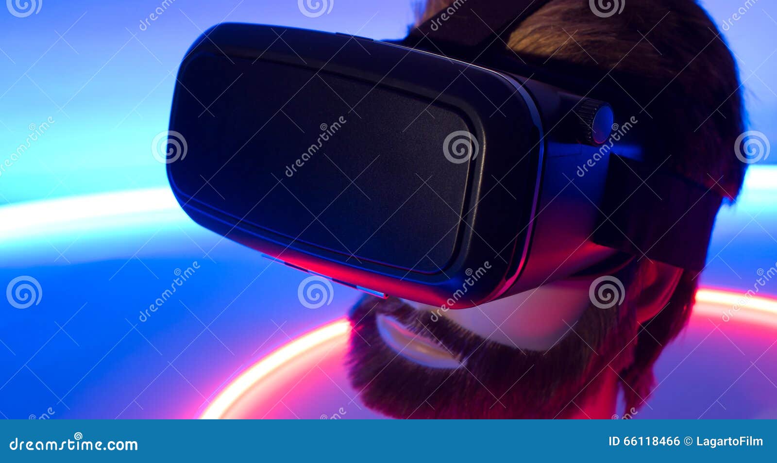 Smartphone VR 360 3D Glasses New Technology Stock Photo Image of
