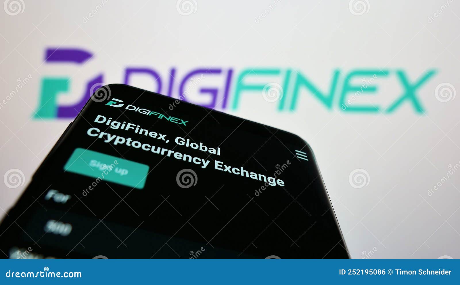 Smartphone with Webpage of Crypto Exchange Company DigiFinex Limited on  Screen in Front of Business Logo. Editorial Photo - Image of cellphone,  asset: 252195086