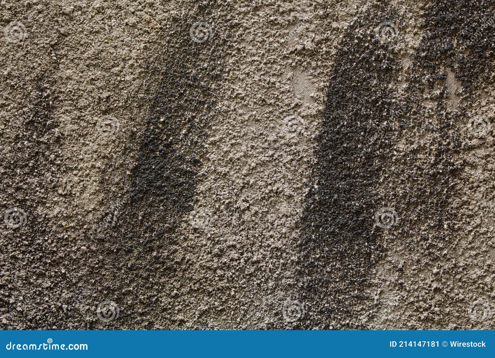 Smears on the Rough Stone Wall Background Stock Image Image of