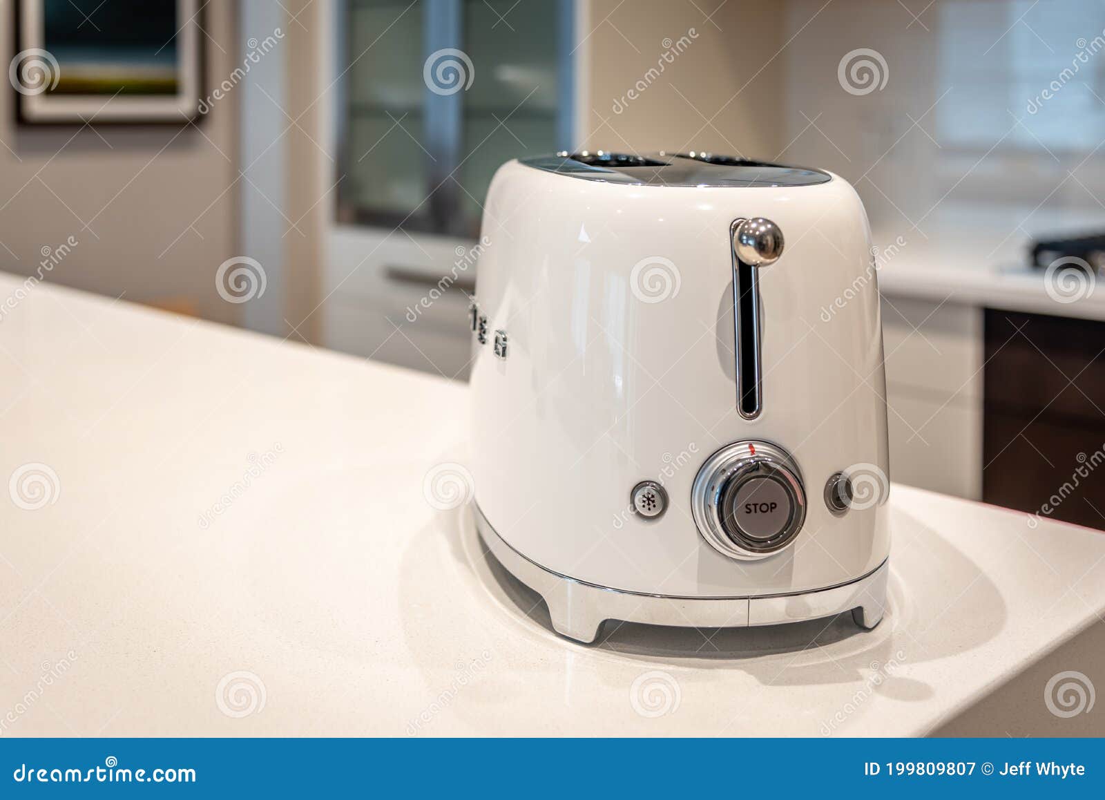 SMEG Toaster in Modern Kitchen Editorial Photography Image of