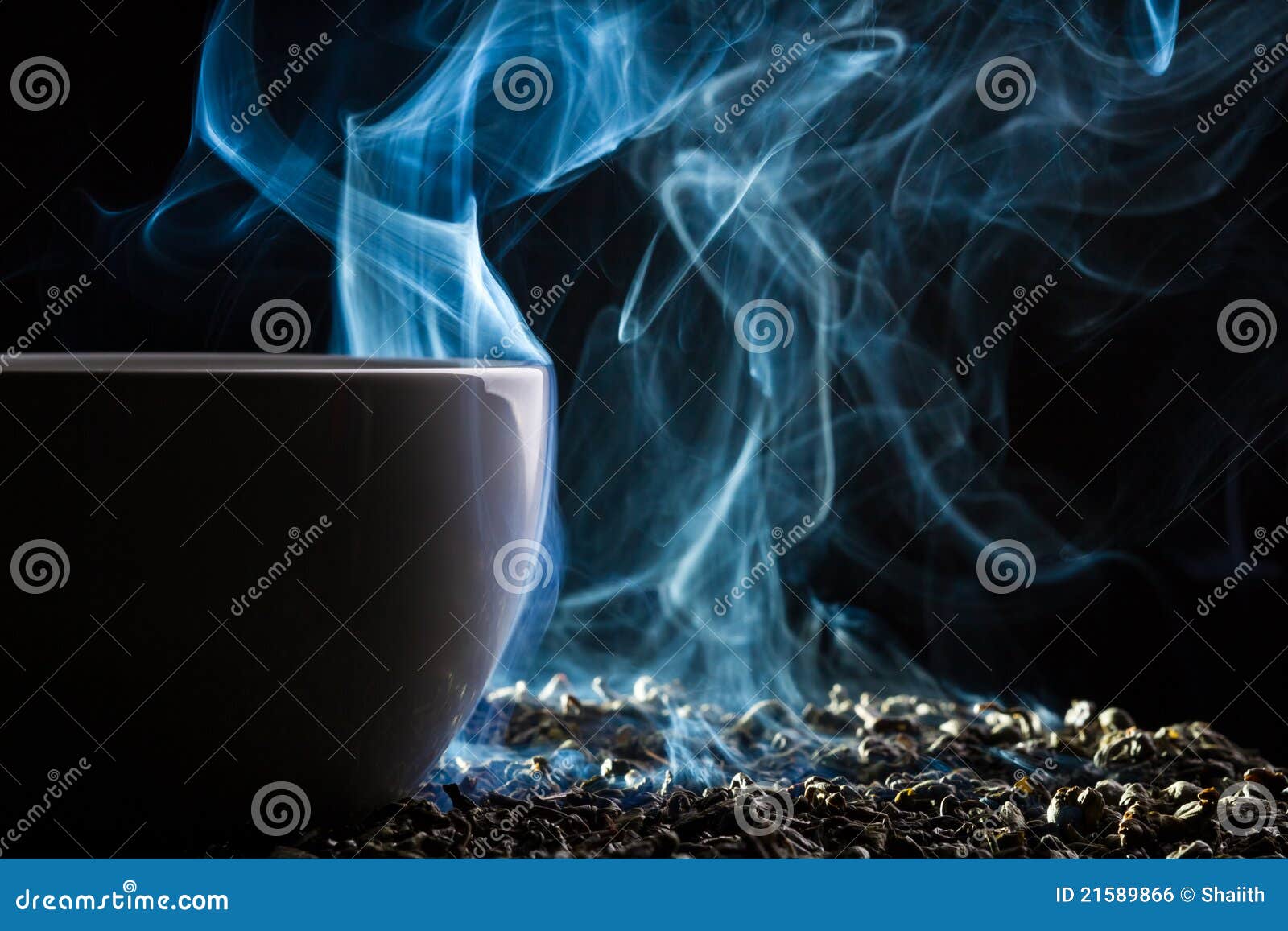 Smell Of Good Tea From A Small Cup Stock Photo Image of beverage