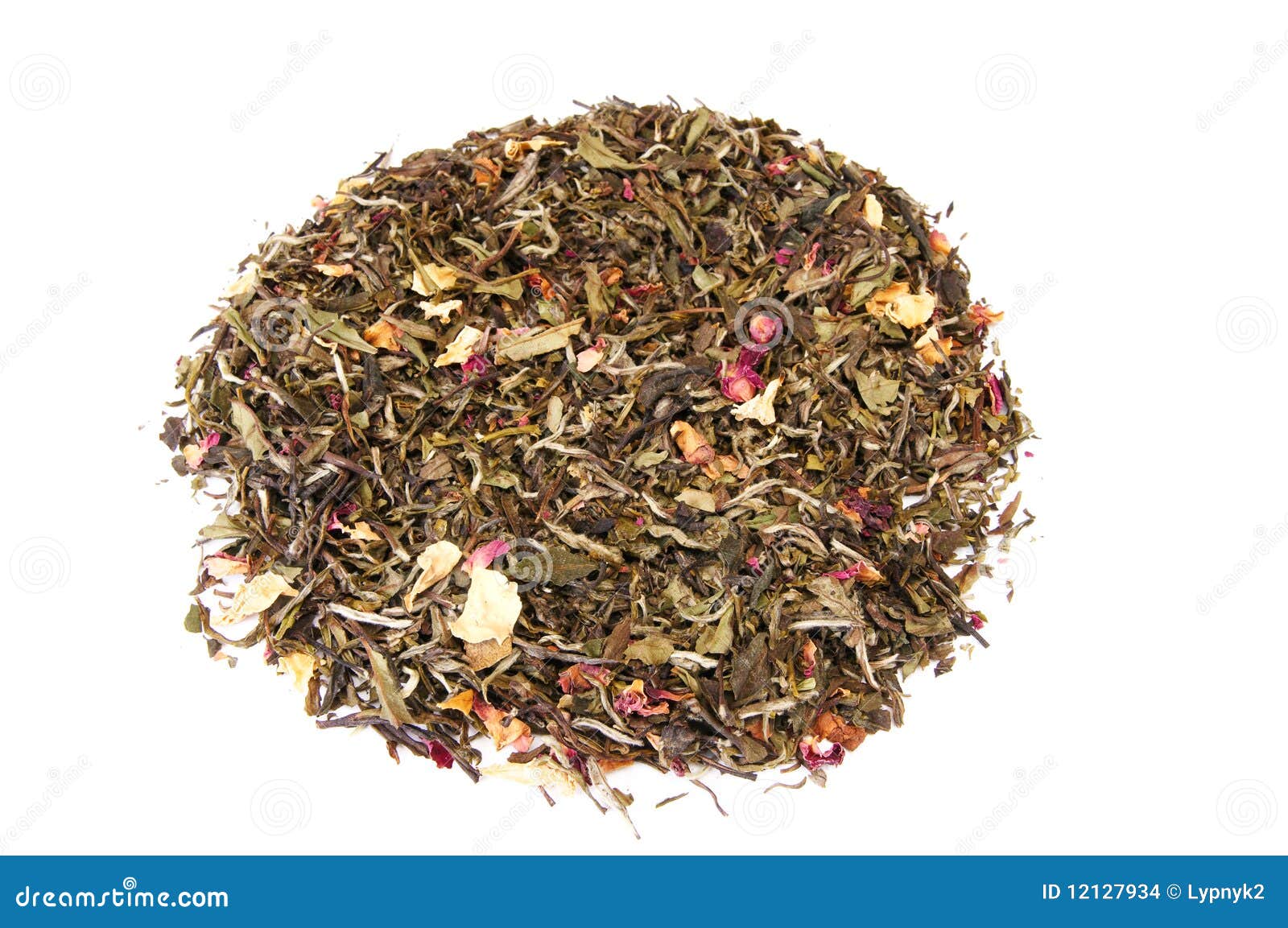 Smelling tea on a white. stock photo. Image of mixed 12127934