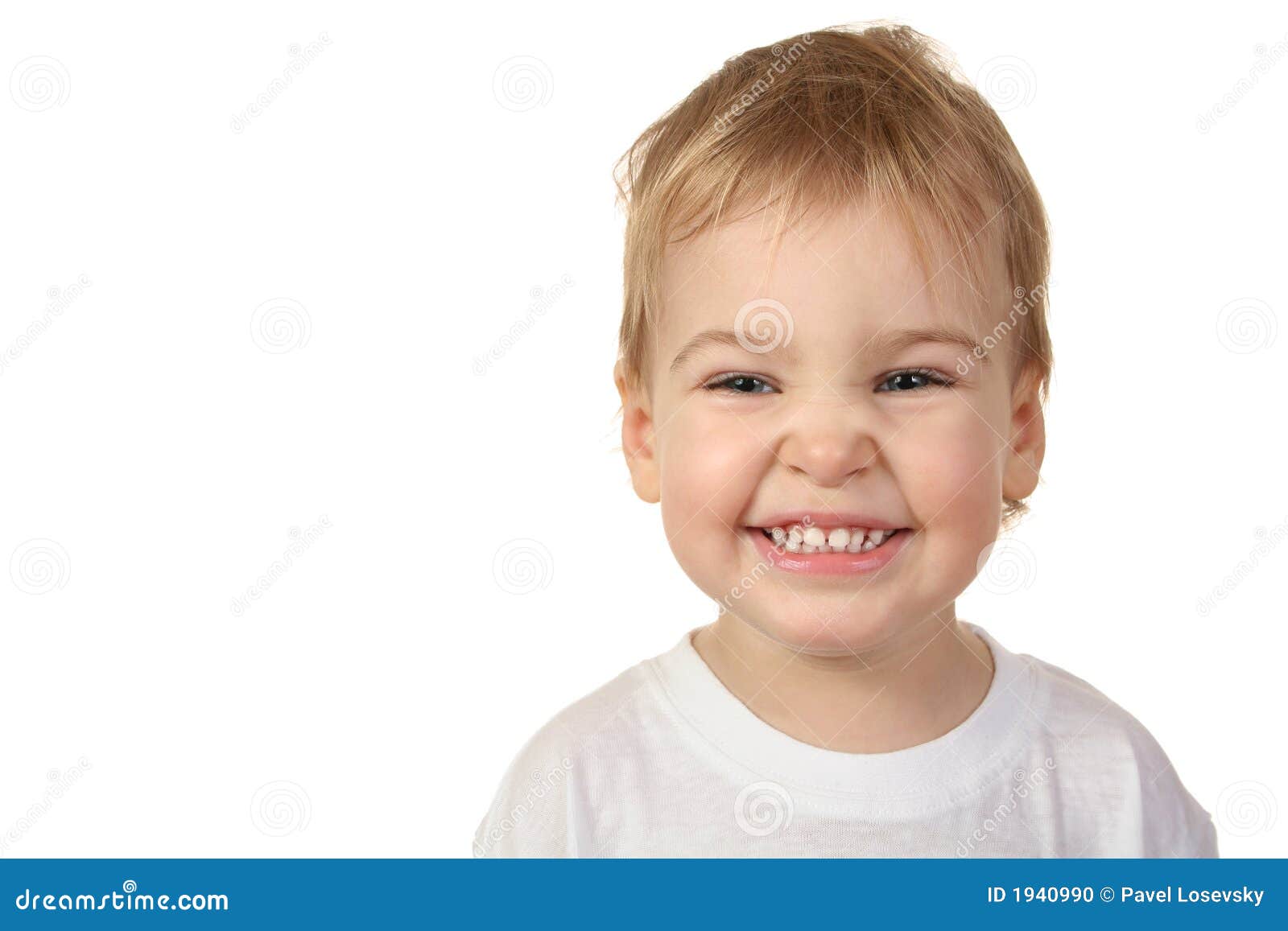 Smile baby isolated stock photo. Image of portrait, innocence - 1940990