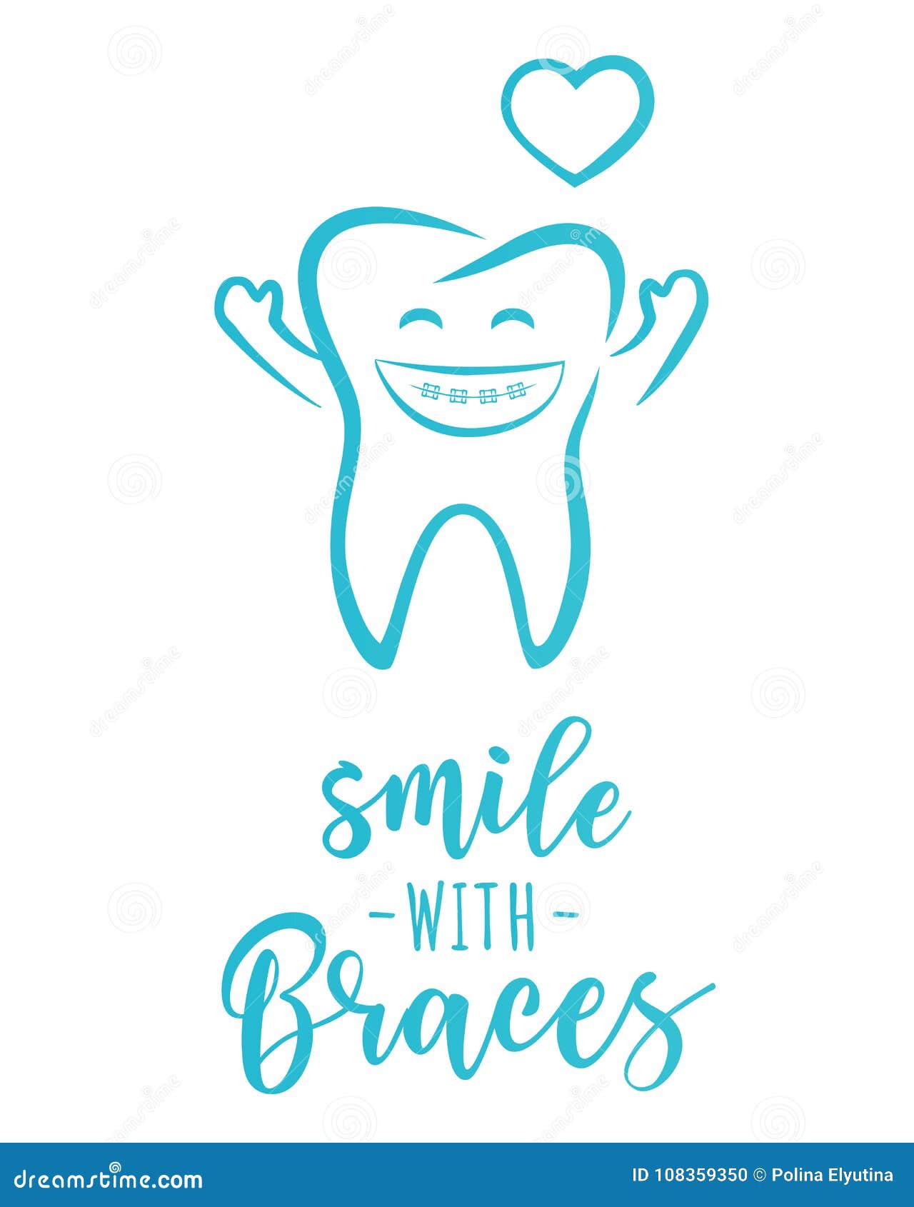 Download `Smile With Braces` Inspirational Motivation Poster Stock ...