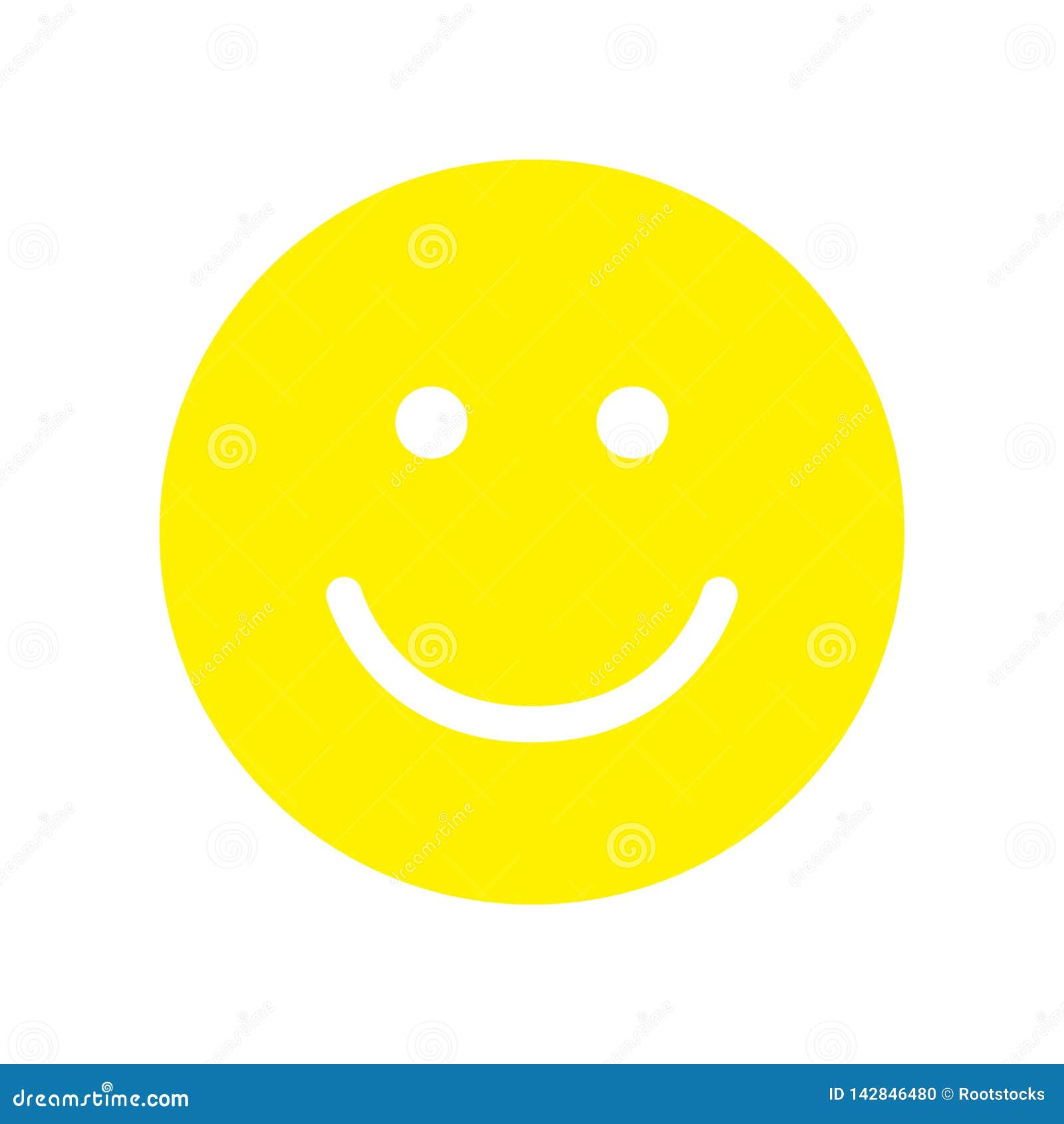 Smile Icon. Happy Face Symbol Stock Illustration - Illustration of face ...