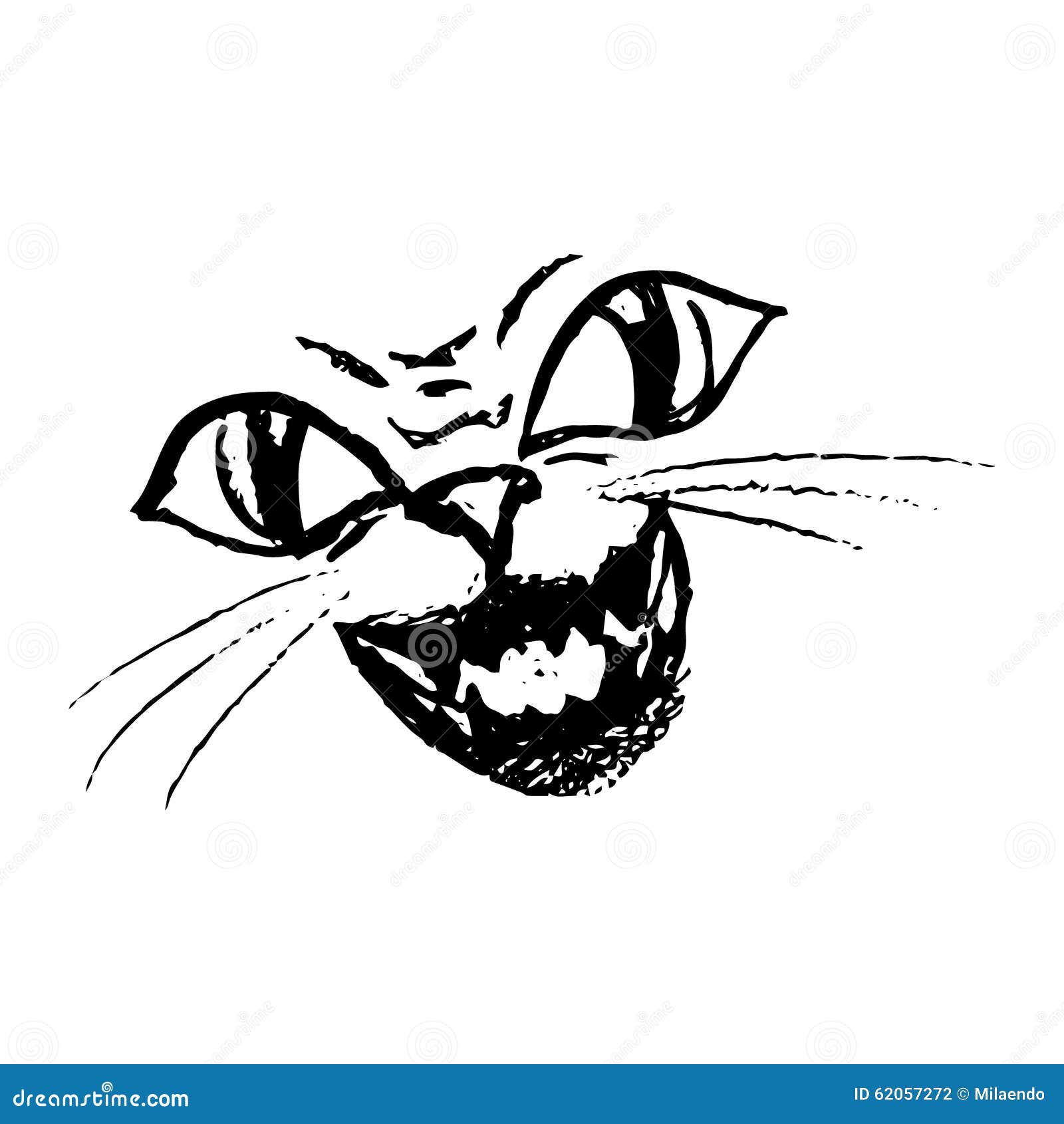 Fantasy Scary Smiling Cat Face Smile Spooky Cat Drawing Hand Drawn Angry  Face Of Cat Creepy Smiling Jigsaw Puzzle by Mounir Khalfouf - Pixels Puzzles