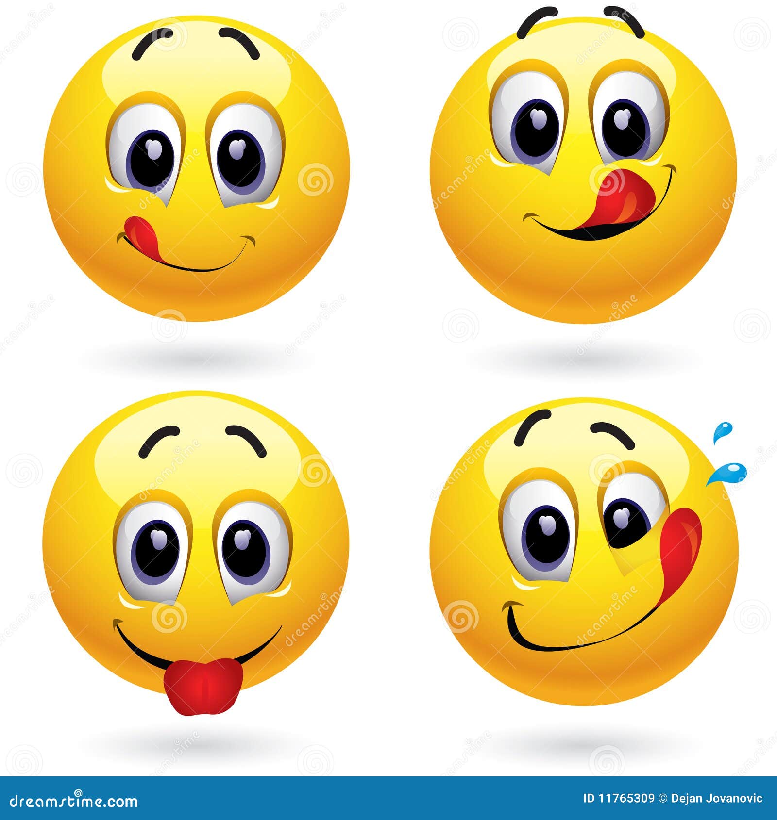 smiley balls