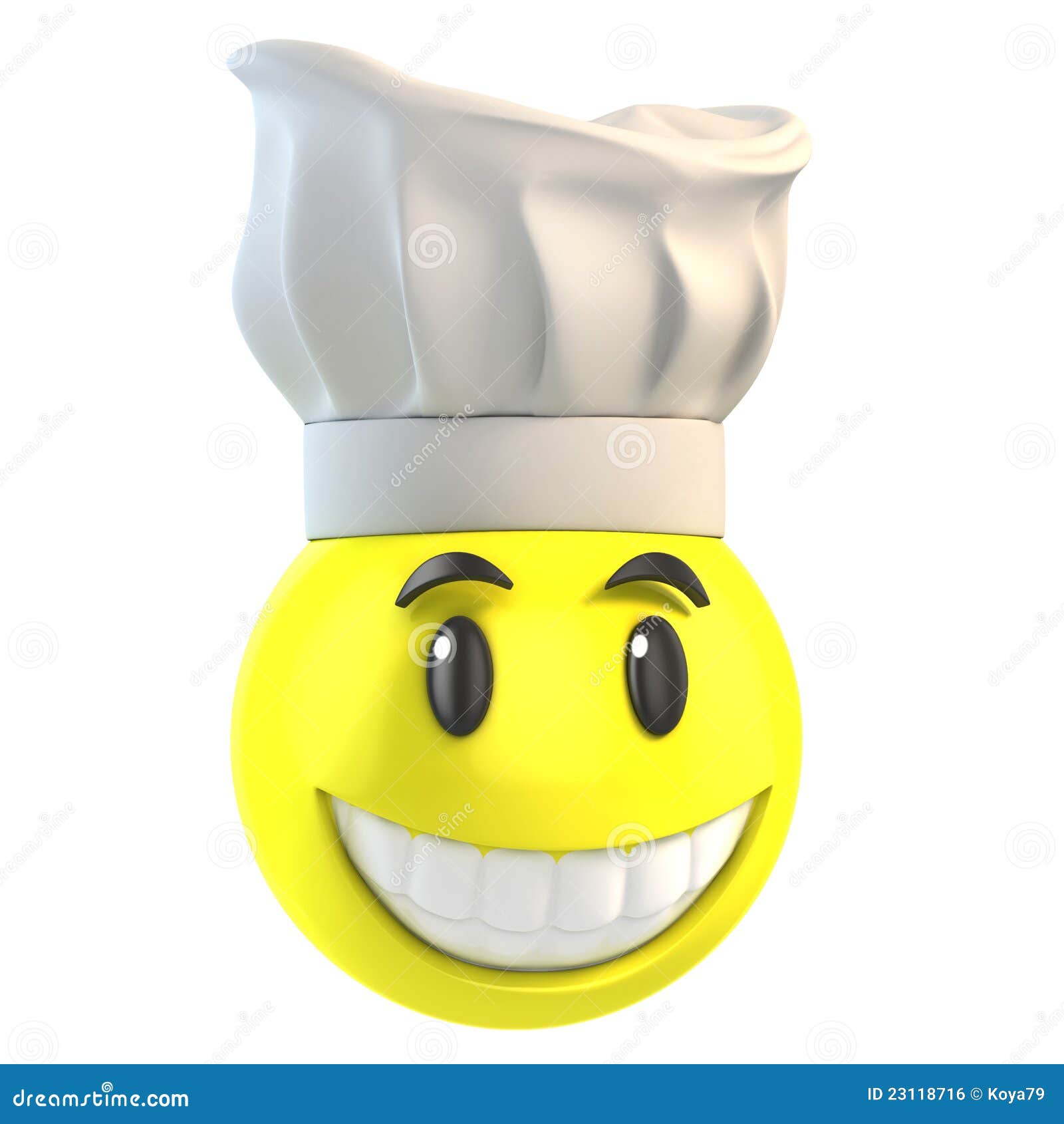 Smiley chef stock illustration. Illustration of concept - 23118716