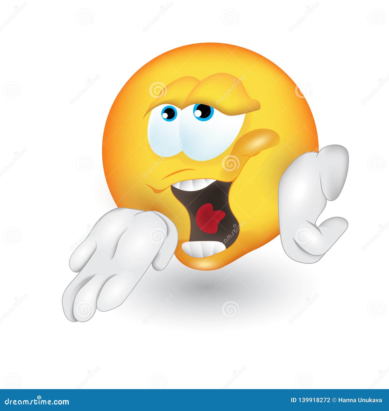 Smiley Communication and Emotionally Arguing Stock Vector ...