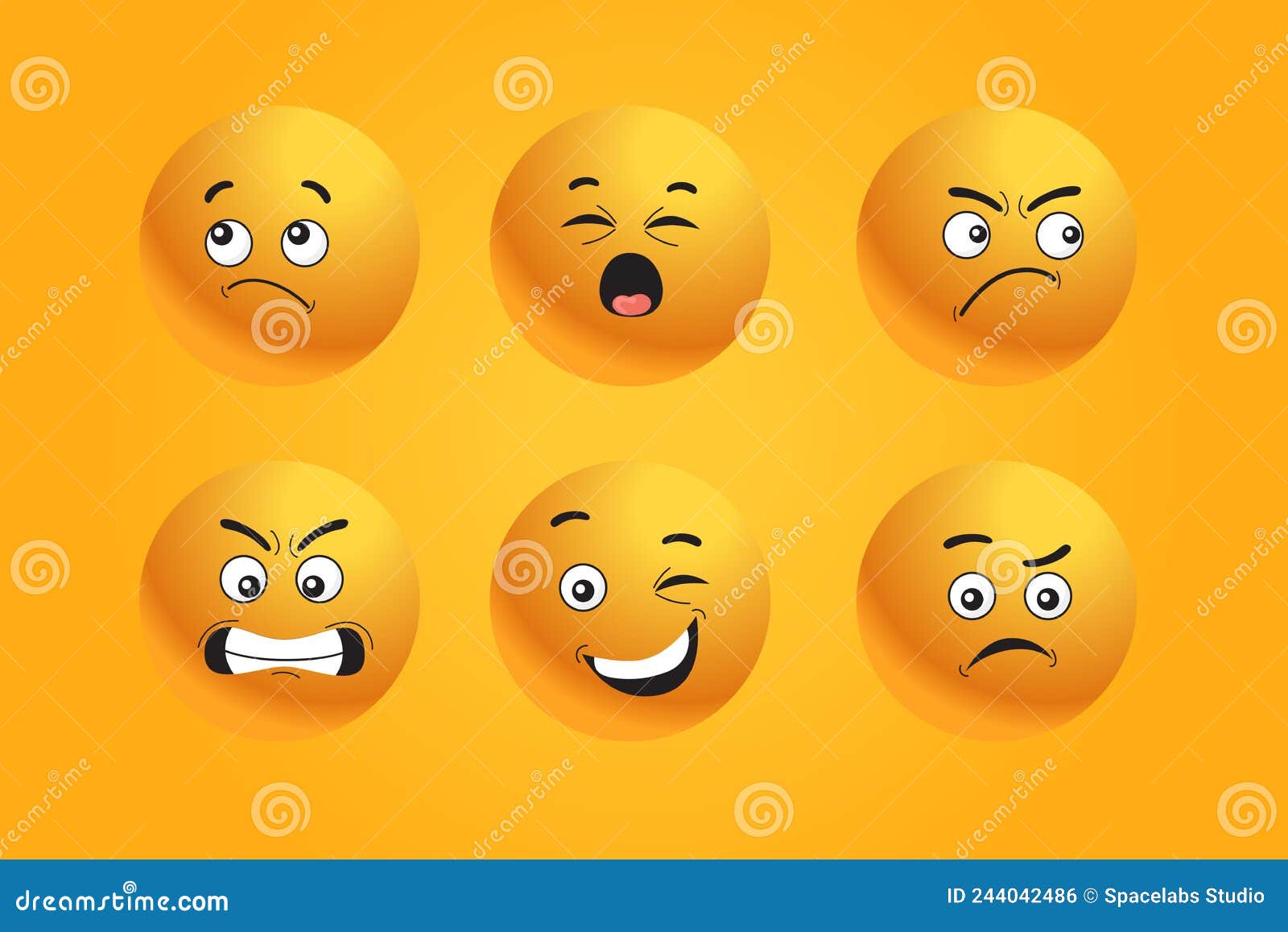 smiley emoticon icon yellow expresion face emoji