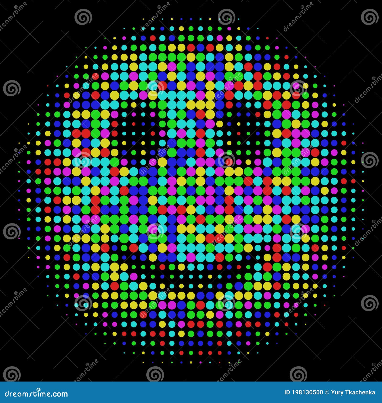 Smiley Face In Halftone Dots Style Bright T Shirt Graphics Design Stock Vector Illustration Of Clothing Pixelated