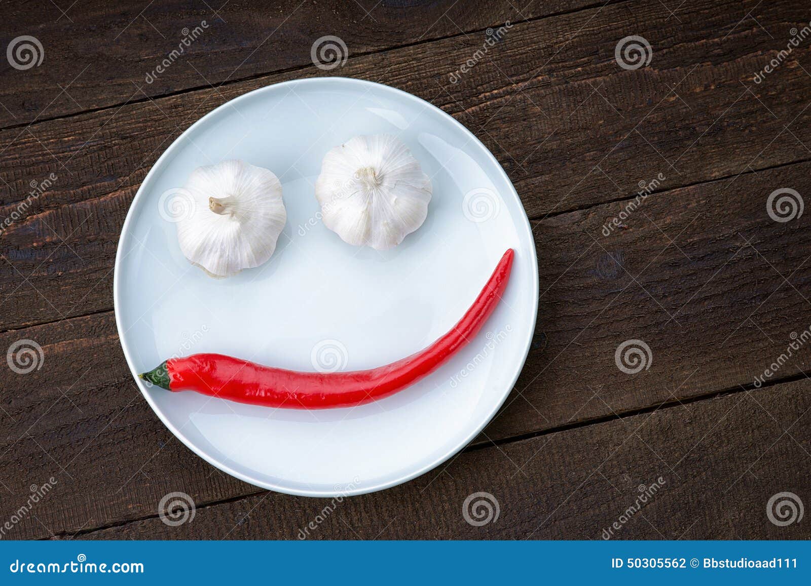 Smiley Face Made from Pepper and Garlic Stock Photo Image of garlic