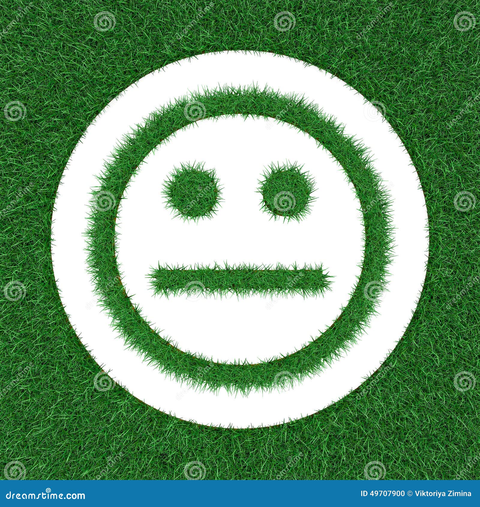 Smiley Grass RoyaltyFree Stock Photo 22278507